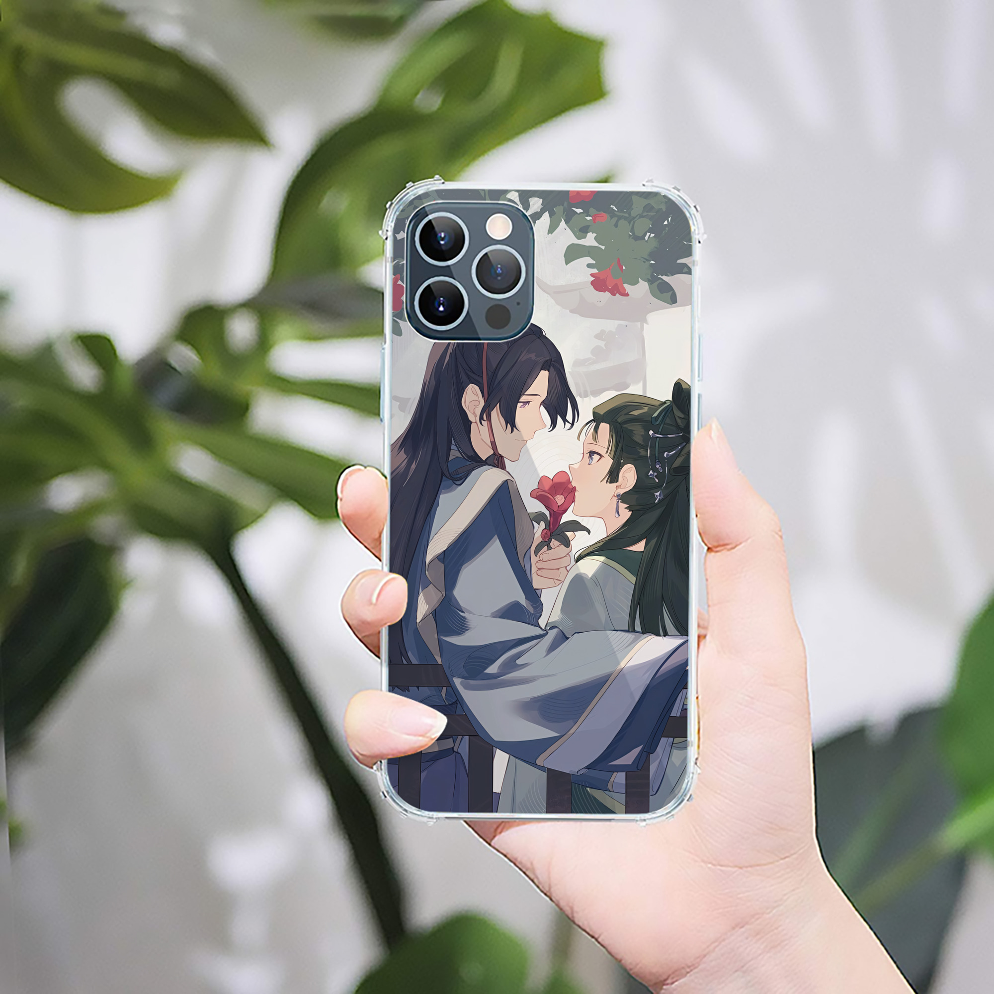 （画像用） 薬屋のひとりごと The Apothecary Diaries 【iPhone 12シリーズ対応】透明スマホケース（クリアソフトケース）